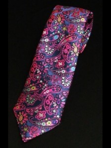 Multi-Coloured Paisley Van Buck Tie