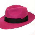 Cerise Mayfair hat