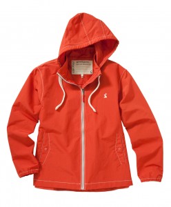 Joules Riseley Orange Coat Back Shot