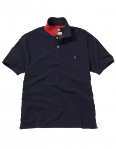 Joules Woody Classic Navy Polo Shirt Front Shot