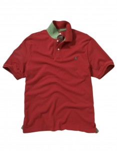Joules Woody Classic Red Polo Shirt Front Shot