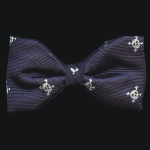 Pirate Patterned Dress Bow Tie