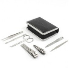 Manicure Set Medium Saffiano Black