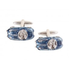 Blue Classic Car Cufflinks