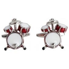 Red Drum Kit Cufflinks