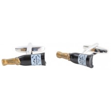 Champagne Bottle Cufflinks