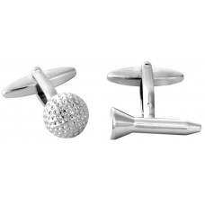 Golf Ball and Tee Cufflinks
