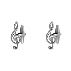 Treble Clef Cufflinks