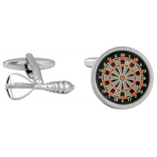 Dart and Dart Board Cufflinks