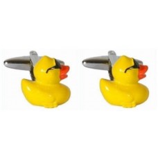 Yellow Rubber Duck Cufflinks