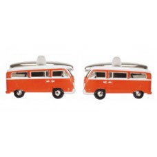 Orange Campervan Cufflinks