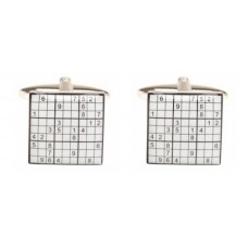 Sudoku Cufflinks