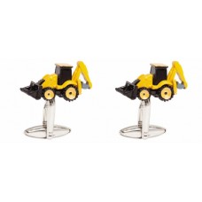 Yellow and Black JCB DiggerCufflinks