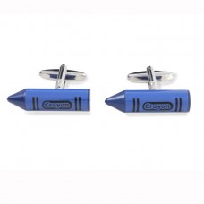 Blue Crayon Cufflinks