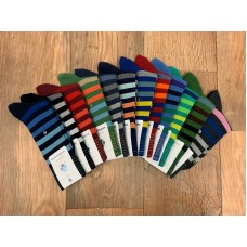Burlington Men's Blackpool Stripe Socks (1 Pair)