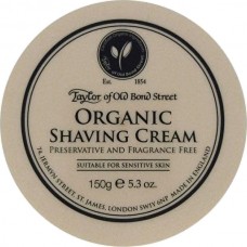 Taylors of Bond Street Organic Shaving Cream Tub