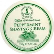 Taylors of Bond Street Peppermint Shaving Cream Tub