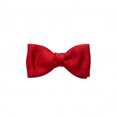 Red Satin Ready Tied Bow Tie