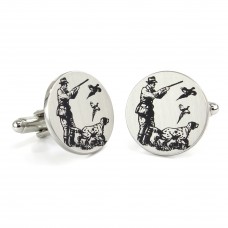 Shooting Print Cufflinks