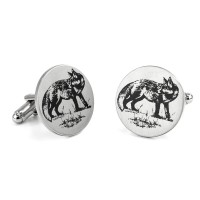 Fox Print Cufflinks