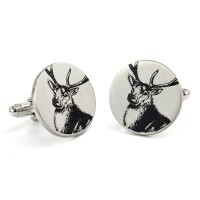 Stag Print Cufflinks