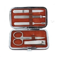 Manicure Set ( 5 pieces) in Brown Case