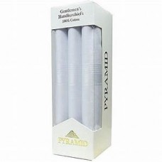 Pyramid Box of 3 White Cotton Hanks